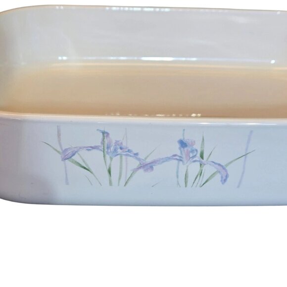 Corelle Shadow Iris 9 x 13 Rectangular Roaster - Picture 2 of 5